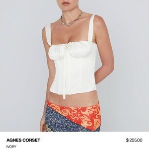 Miaou Agnes Corset Ivory XS